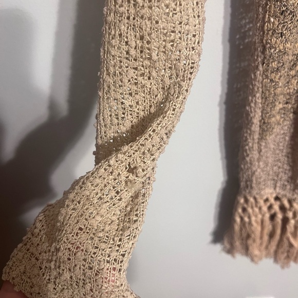 Sz A Miss Me sweater with fringe and lace - Picture 10 of 12